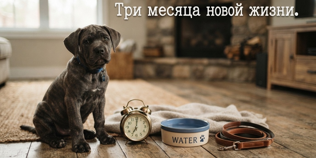 Как щенок молосса за три месяца изменил мой распорядок дня полностью