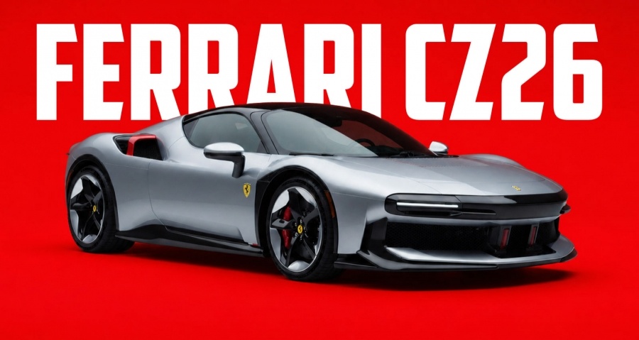 Ferrari Special Projects сделали новый суперкар CZ26 для клиента из США