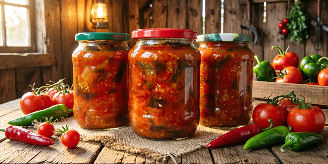 🌶️ «Тёщин язык» из баклажанов на зиму.