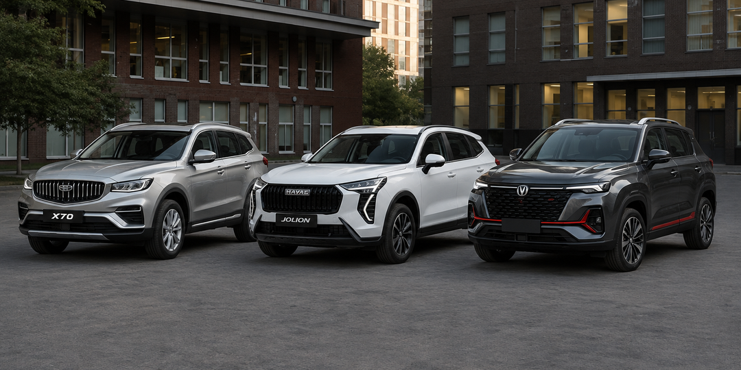 Belgee X70 vs Haval Jolion vs Changan CS35 Plus: три китайских кроссовера за одни деньги