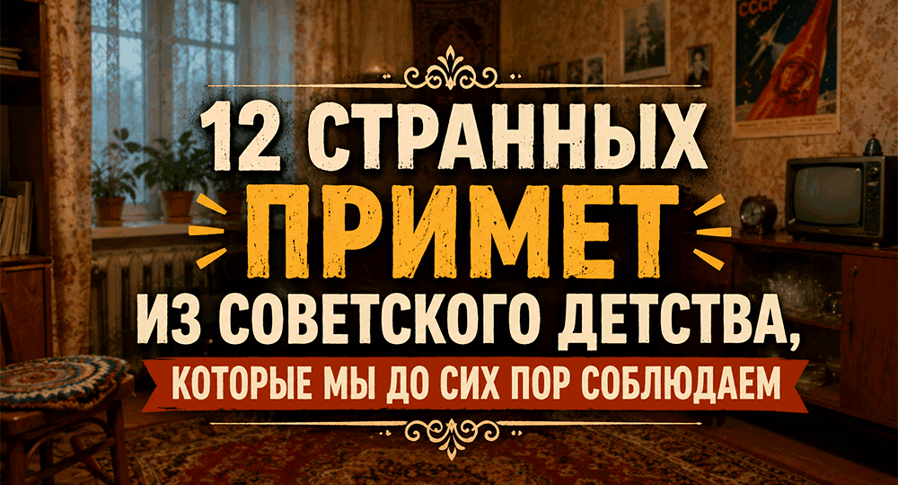 12 странных примет из советского детства мы до сих пор соблюдаем – даже если уверяем, что ни во что не верим