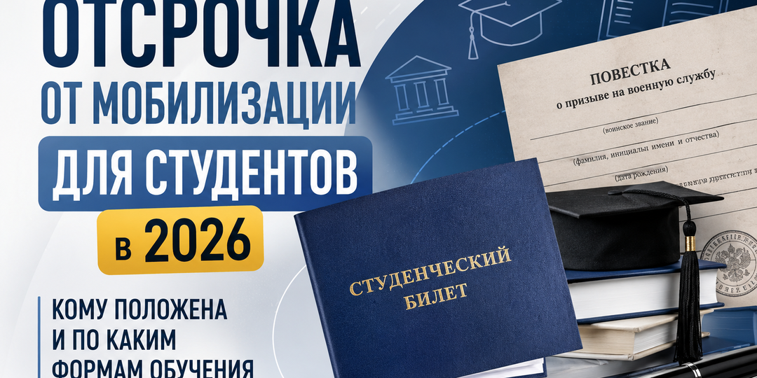 Отсрочка от мобилизации для студентов в 2026: у кого она есть, а у кого нет