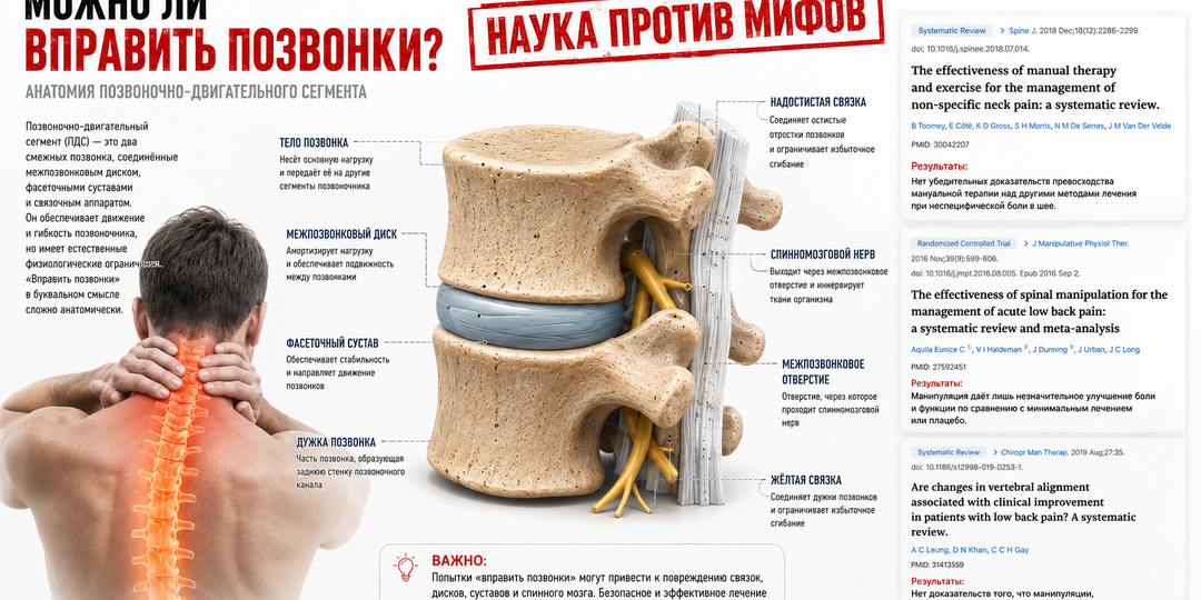 Вправьте мне позвонок