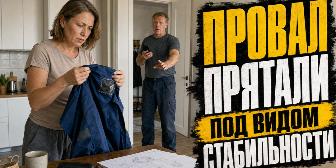 «Ей пока лучше не знать», — повторял свёкор. Муж надевал форму компании, где уже не числился
