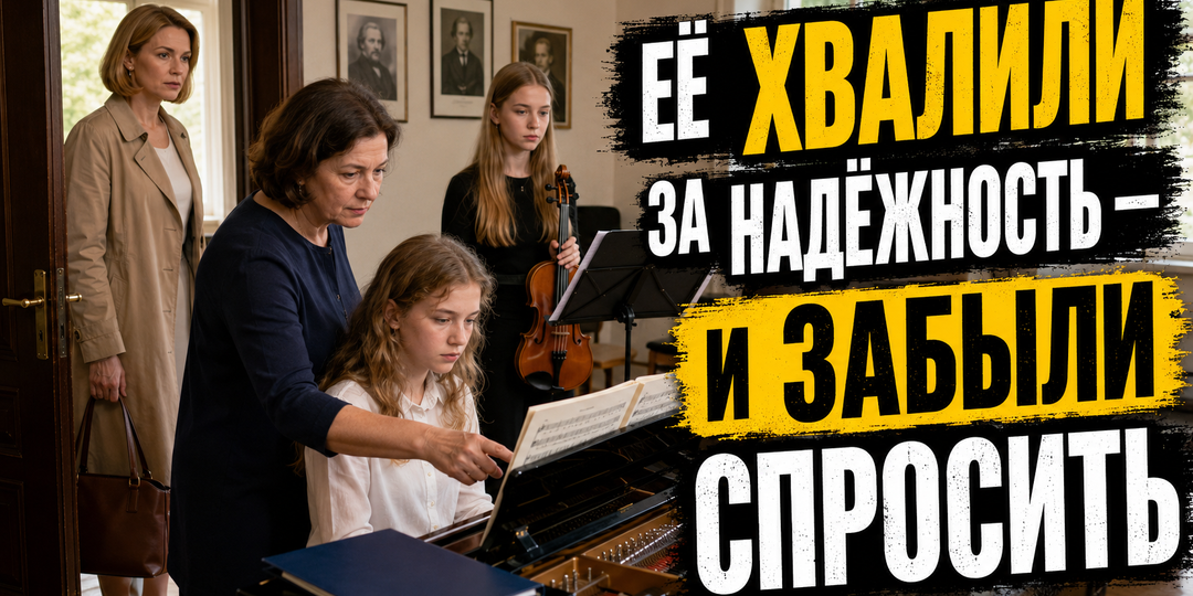 Я забрала дочь с последней репетиции, когда узнала, почему три месяца она играла только чужую программу