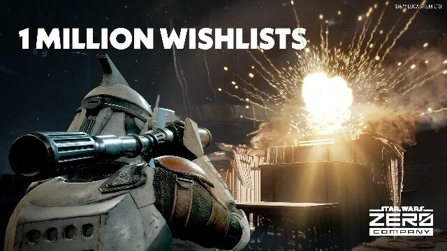 STAR WARS Zero Company про Войны клонов попала в миллион списков желаемого