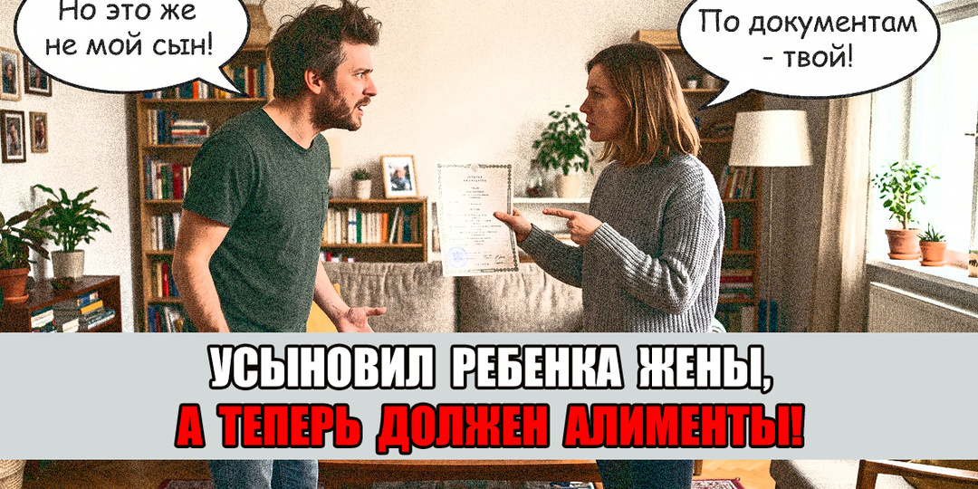 Усыновил ребенка жены. Через 3 года - развод, а мне алименты на чужого ребенка...