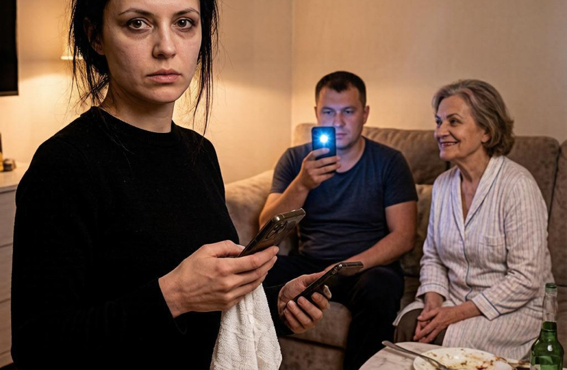 — Мама устала, принеси ей ужин в постель и сделай массаж. - Скал муж, не отрываясь от телефона. Я сделала то, чего ни кто не ожидал