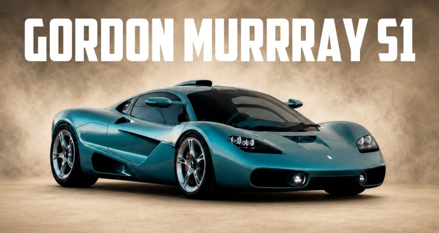 Gordon Murray S1 — современная интерпретация McLaren F1 с механикой и V12