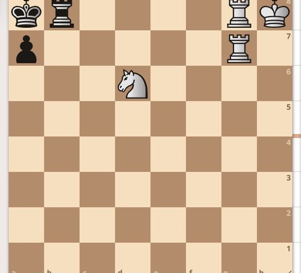 Гениальный мат, когда кажется выиграть нельзя