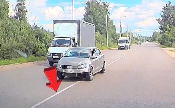 В Донском автомобилистка едва не спровоцировала лобовое ДТП