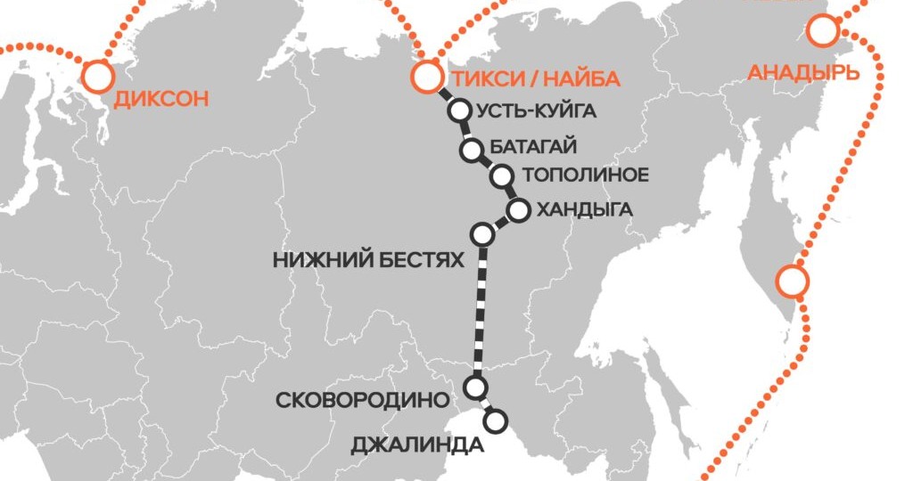 Железная дорога до моря Лаптевых: фантастика или реальность