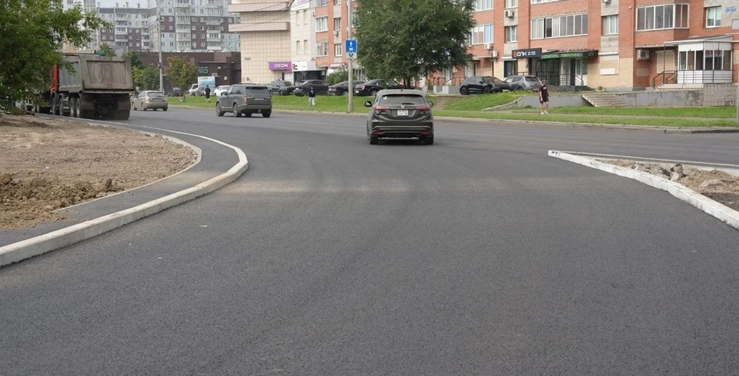 В Красноярске открыли новый разворот на улице Авиаторов