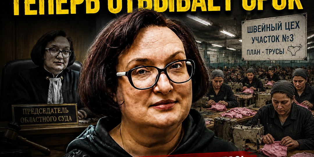 Экс-председатель Ростовского облсуда заехала на зону на 15 лет: теперь она не вершит судьбы, а шьёт трусы