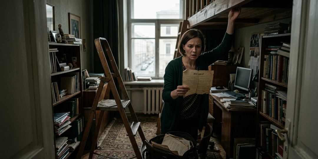 Жена нашла тайный договор на антресоли, а когда она приехала по адресу — правда о муже лишила её дара речи