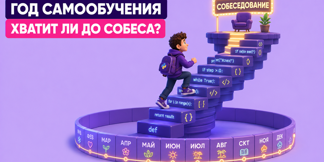 Может ли школьник за год самостоятельной учёбы дойти до уровня, который заметят на собеседовании
