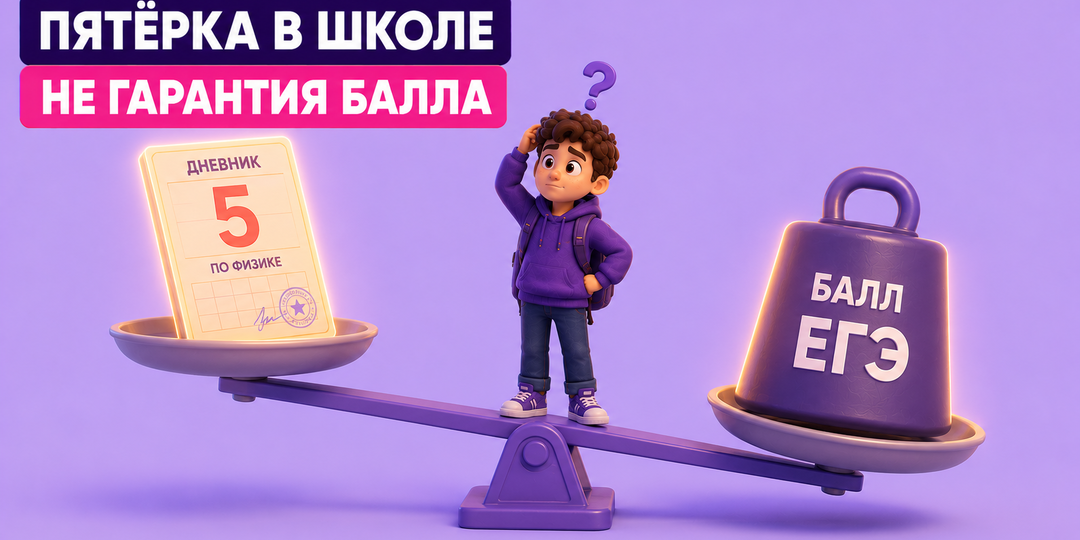 Почему хорошая оценка по физике в школе не гарантирует высокий балл на экзамене