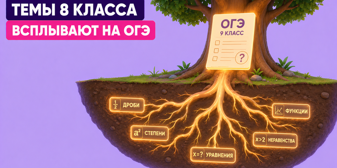 Какие темы из курса восьмого класса чаще всего дают о себе знать на экзамене в девятом