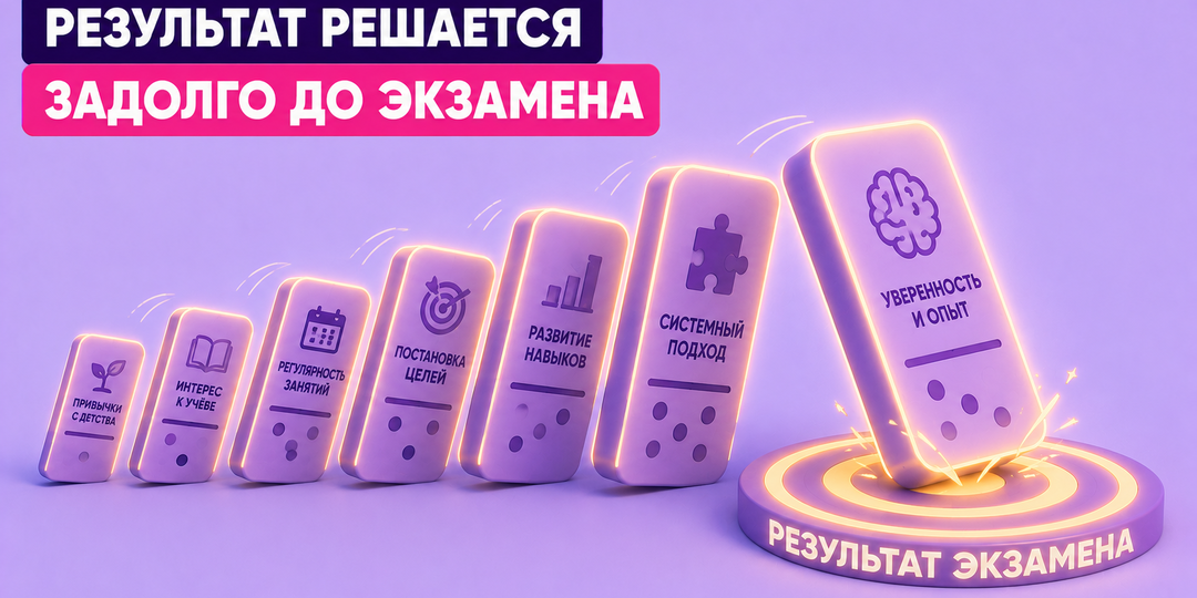 Что определяет результат экзамена задолго до того, как начнётся последний учебный год