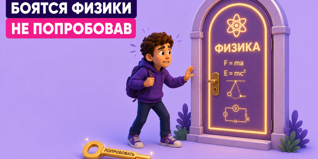 Почему многие боятся физику, даже не попытавшись в ней разобраться