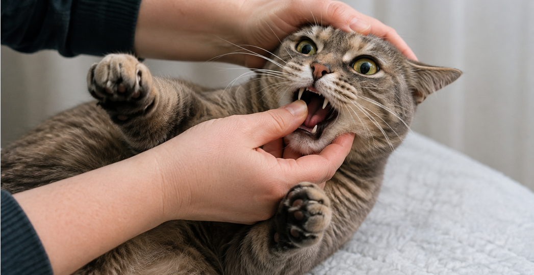 Есть одна вещь, которой стоит научить кошку, пока она здорова