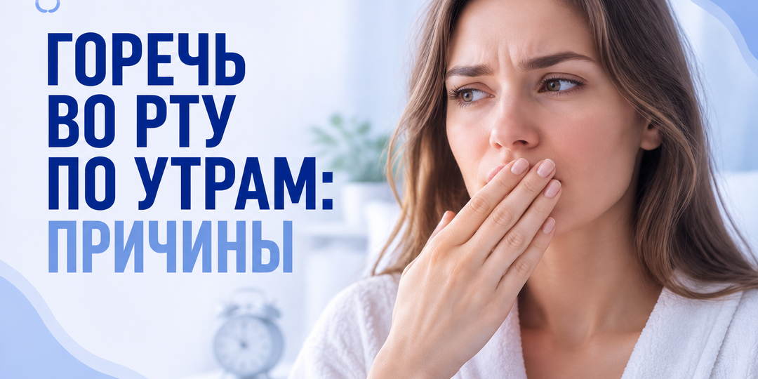 Горечь во рту по утрам: что это может значить