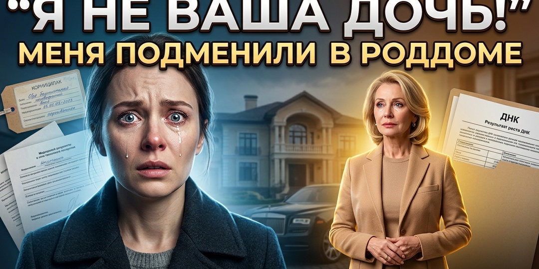 — Я отдала твою жизнь другой, прости... — прохрипела бабка перед уходом на тот свет.