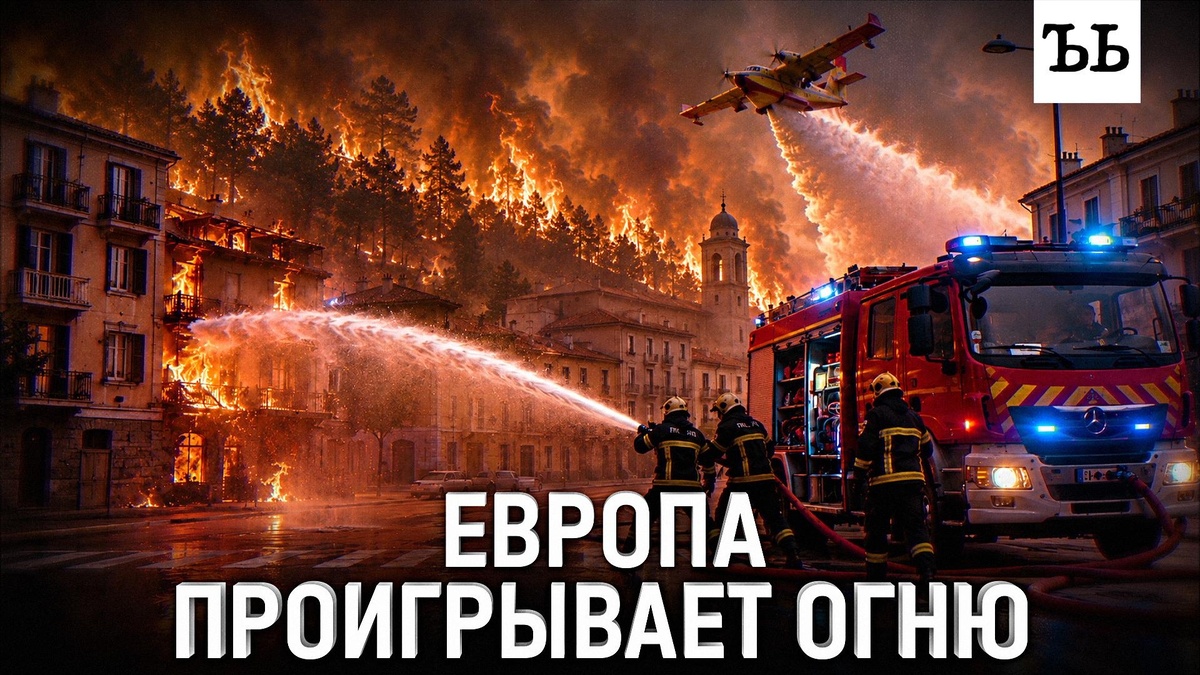    Пожары шестого поколения: почему Европа оказалась не готова к огненным бурям