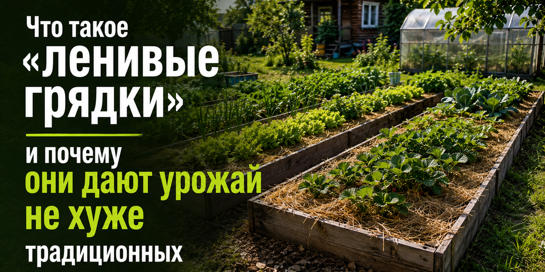 Что такое «ленивые грядки» и почему они дают урожай не хуже традиционных