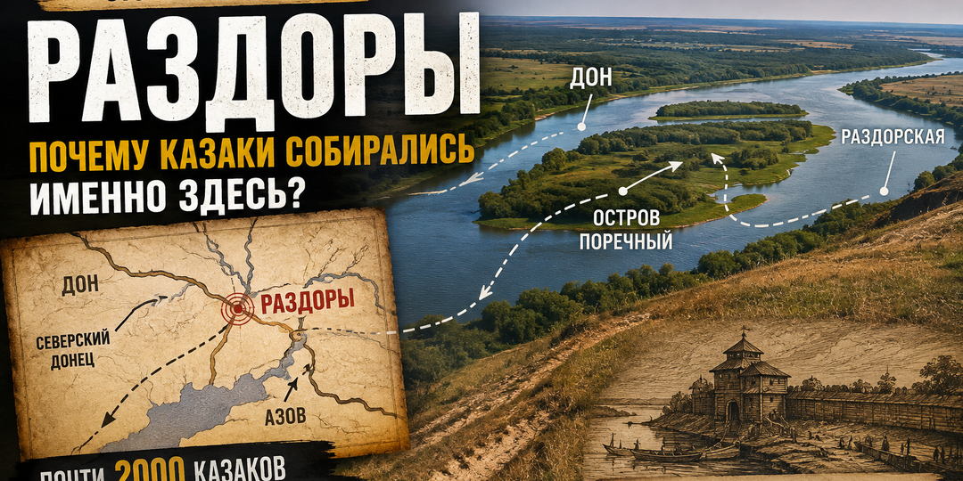 В 1571 году Москва уже знала это место на Дону. Почему именно станица Раздорская стала центром Войска Донского для 2000 казаков
