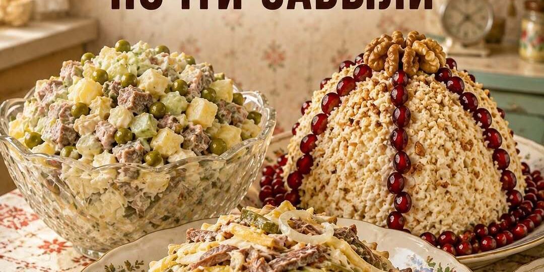 ЭТИ САЛАТЫ ОБОЖАЛ ВЕСЬ СССР 🥗