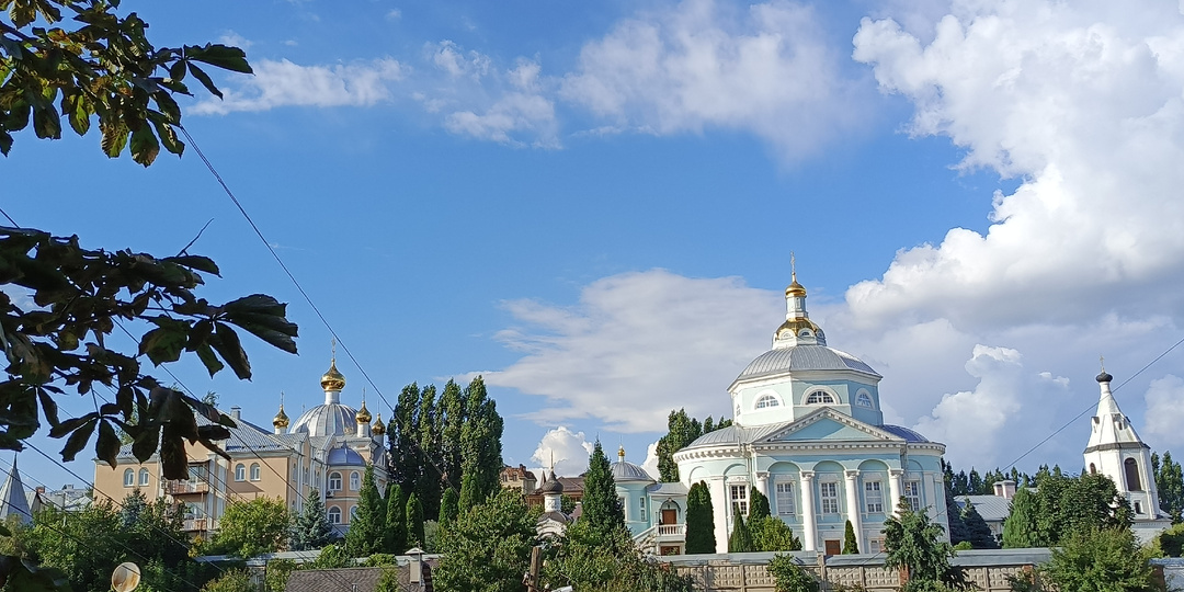 Гуляем по Воронежу в районе Девичка. Часть 1. Улица Освобождение Труда. Алексеево-Акатов монастырь.