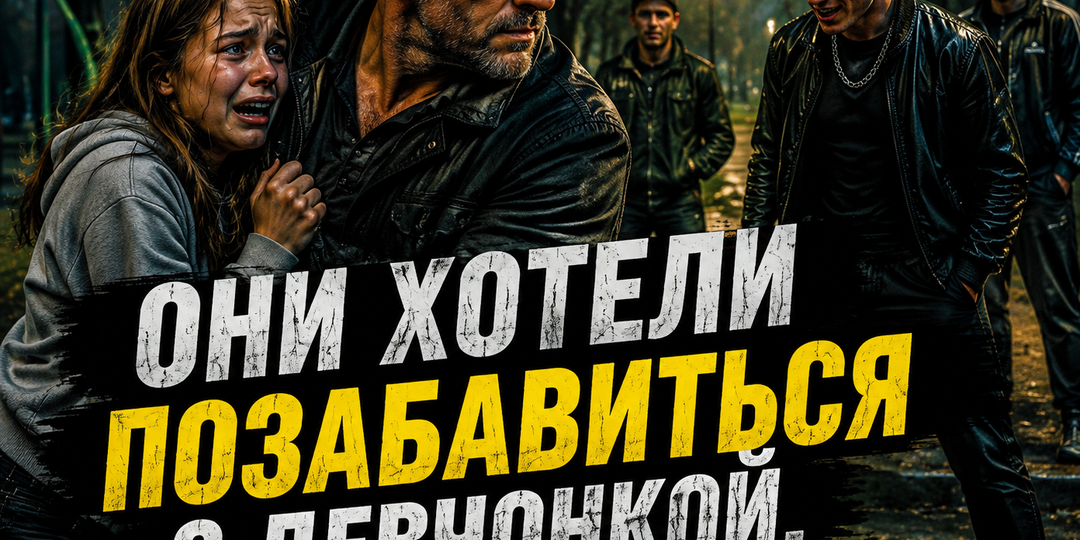 Они хотели позабавиться с девчонкой, но вмешался тот, кого боялись даже бандиты