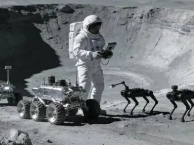 Роботы-собаки возьмут на себя строительство и охрану лунной базы