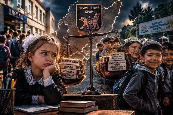 Приоритеты наизнанку: на чьи деньги краевые власти Приморья будут решать социальные задачи для детей мигрантов?