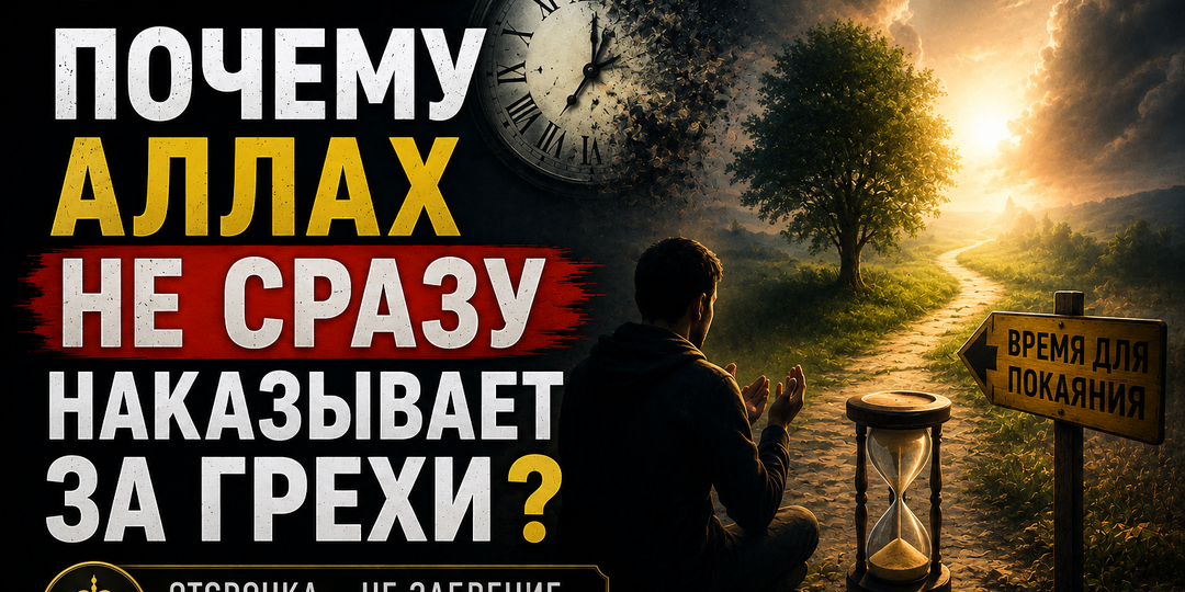Почему Аллах не сразу наказывает за грехи? Ответ, который заставляет задуматься