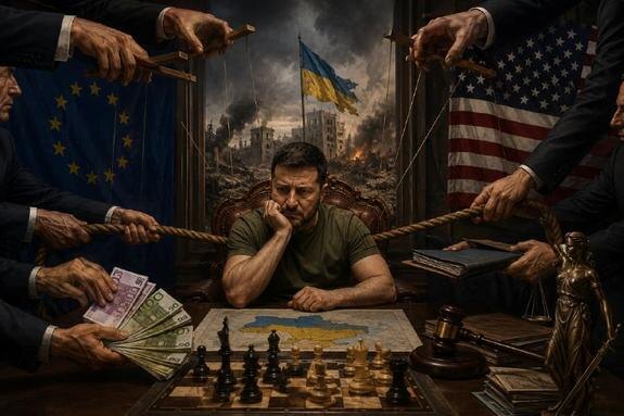 Война всех против всех: как Запад пытается отобрать у Зеленского власть под видом антикоррупционных реформ