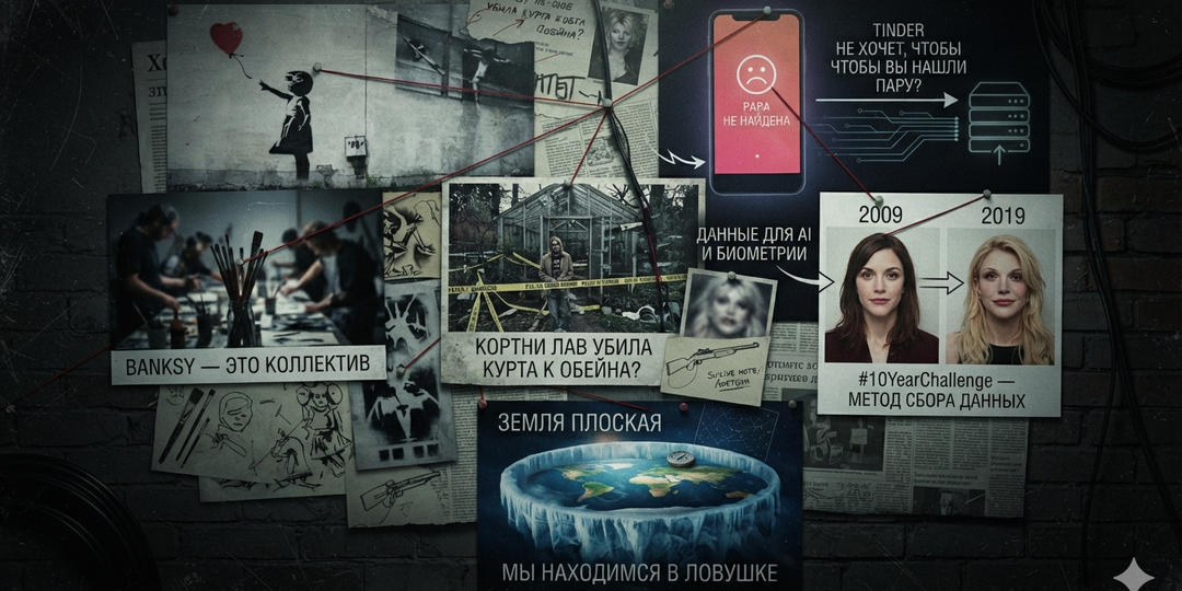 Теории заговора, в которые невозможно не поверить! Часть 2