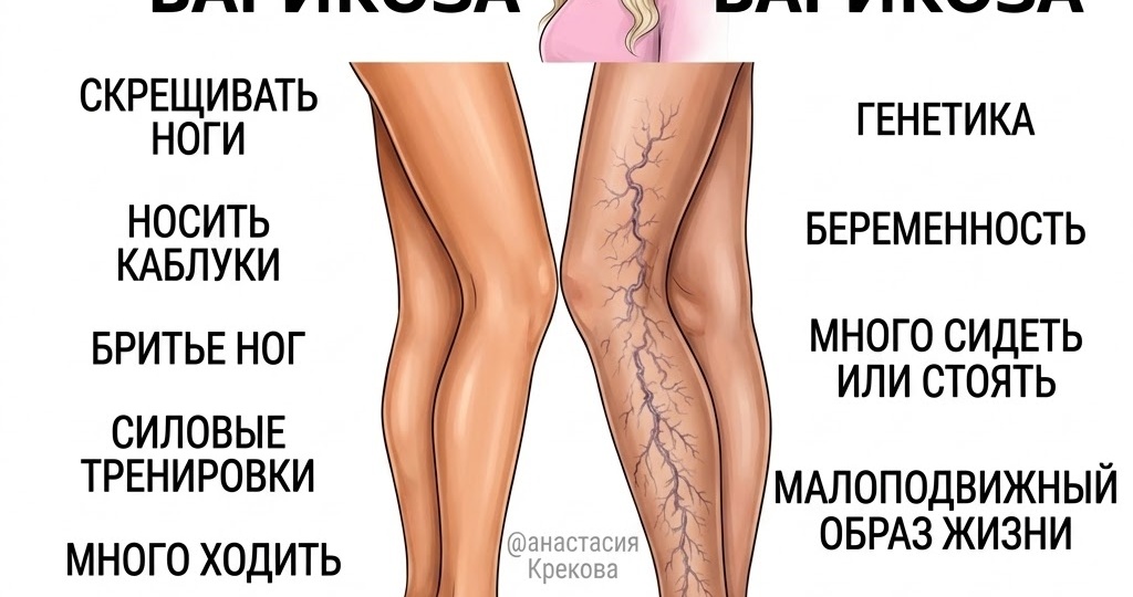 Варикоз: что действительно вредит, а что — лишь страшилки? Безопасные упражнения для здоровья вен