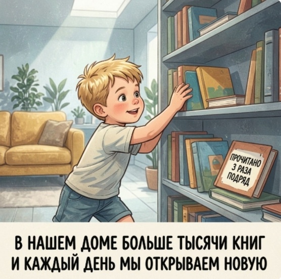 Не представляю свою жизнь без чтения 