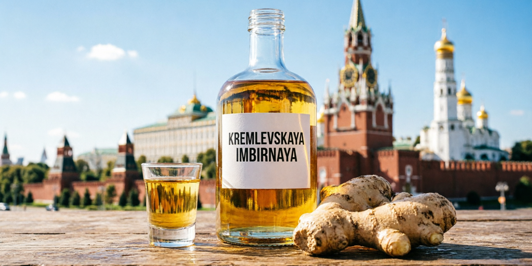 🥃 «Кремлёвская» согревающая: имбирно-травяная настойка для «особых» вечеров