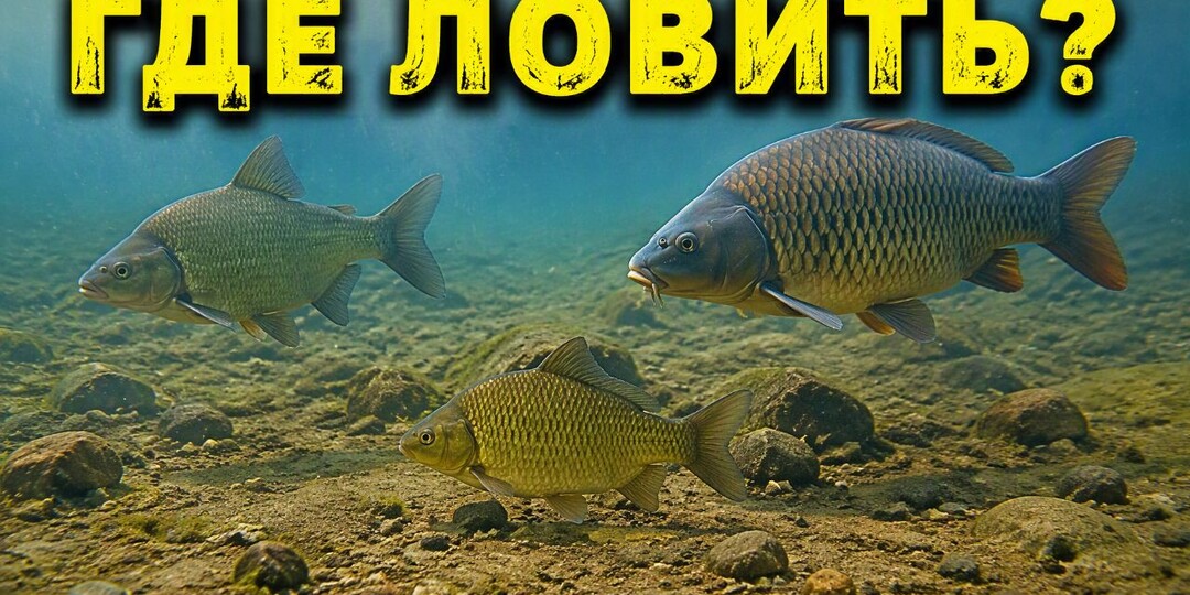 ГДЕ ЛОВИТЬ РЫБУ НА ФИДЕР? Искусство изучения дна водоема.