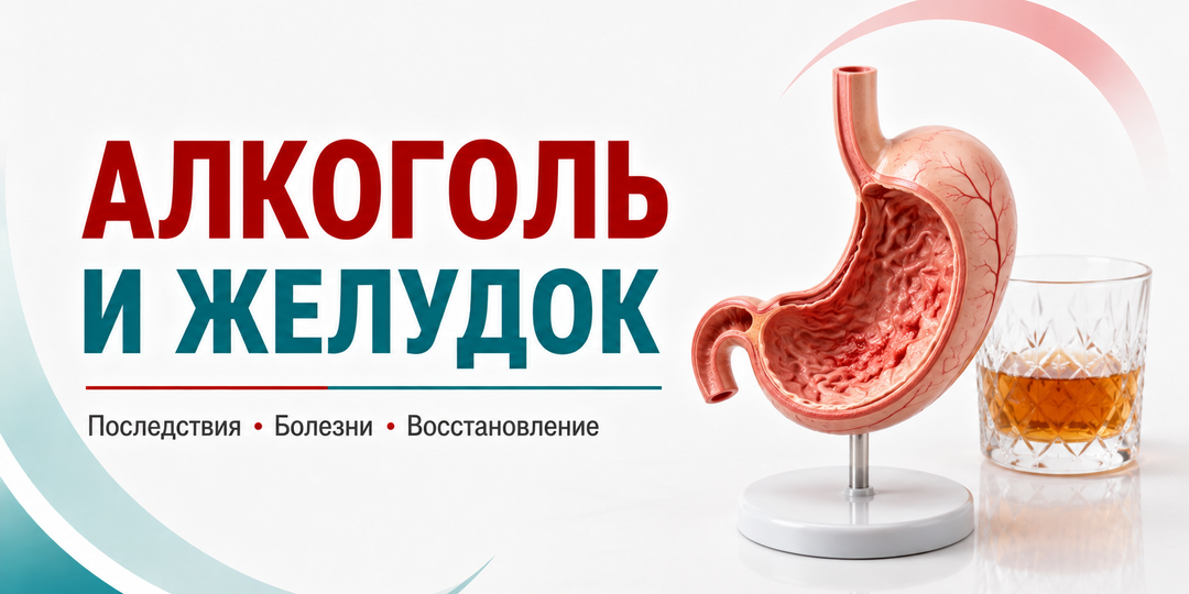 Алкоголь и желудок: как спиртное разрушает пищеварение и когда пора к врачу