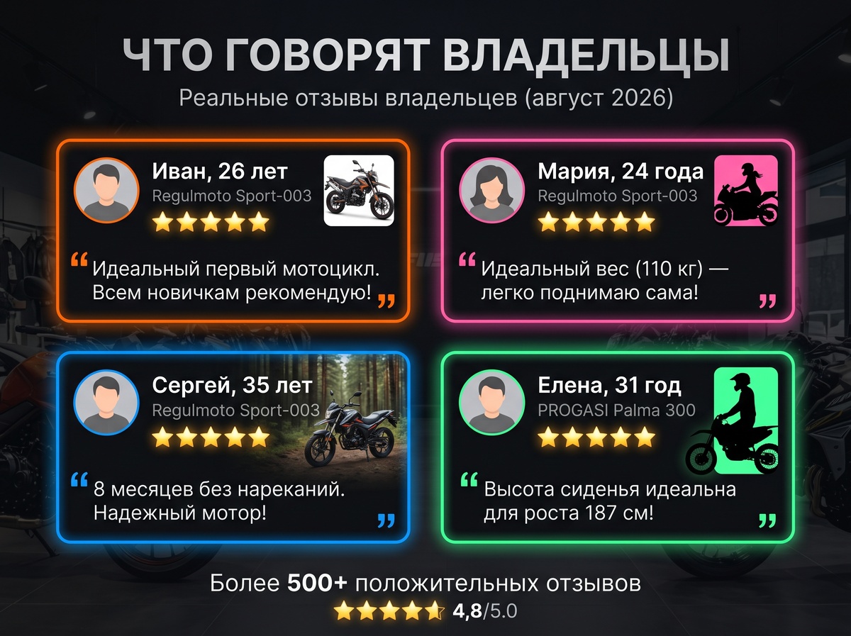 Отзывы владельцев 