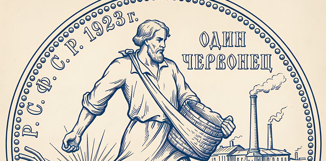 Интересные монеты. Золотой червонец "Сеятель". Часть 1.