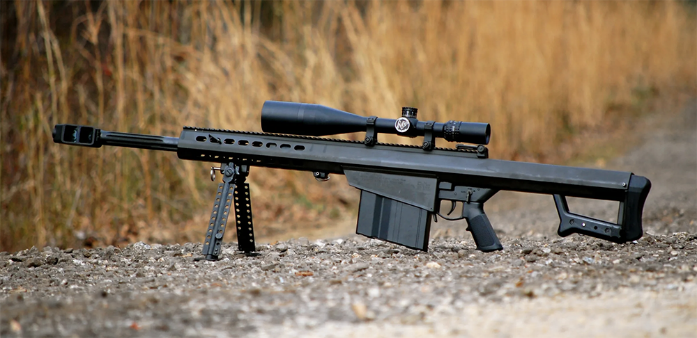 Barrett M82 антиматериальная винтовка .50 BMG: история, характеристики, применение