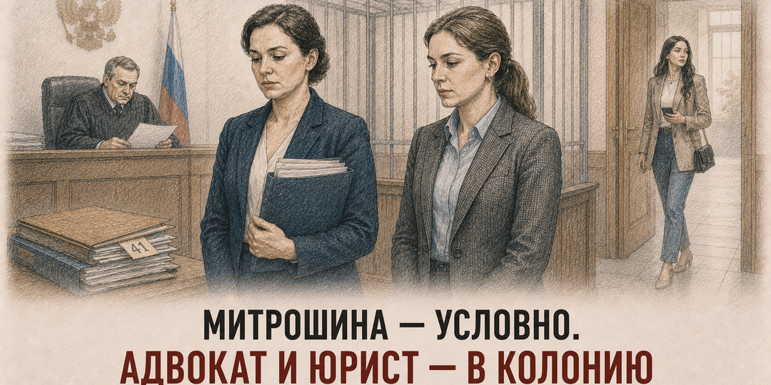 Потерпевшая просила не сажать. Почему адвокат и юрист Митрошиной получили реальные сроки