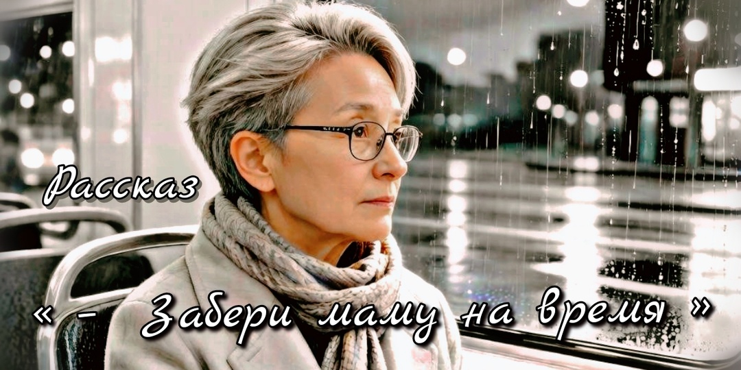 – Забери маму на время. Рассказ, окончание