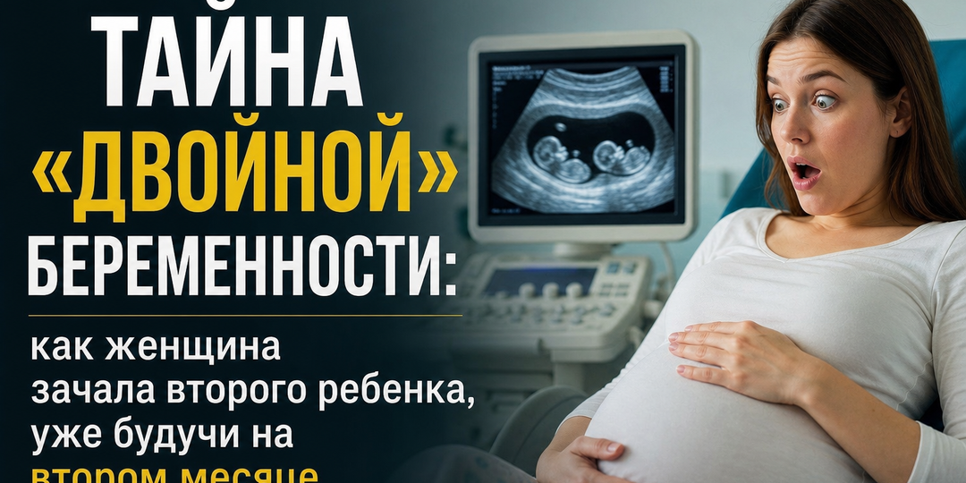 Тайна «двойной» беременности: как женщина зачала второго ребенка, уже будучи на втором месяце