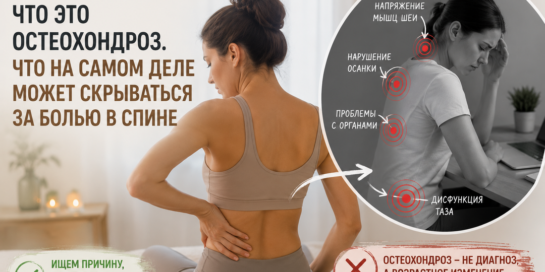 «Мне сказали, что это остеохондроз». Что на самом деле может скрываться за болью в спине?